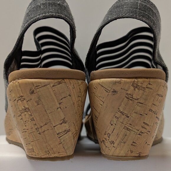 Skechers® Cali Beverlee Smitten Kitten Wedge Sandals - Size 8.5 - Picture 9 of 16